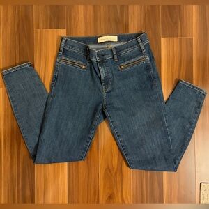 Gap blue true skinny ankle jeans 28R